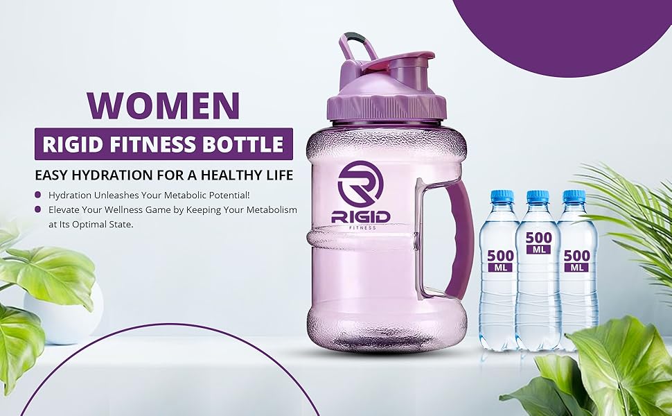 1.5L gym water bottle