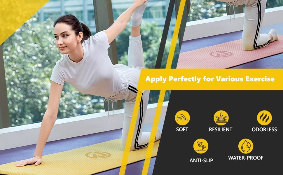 TPE yoga mat 6mm