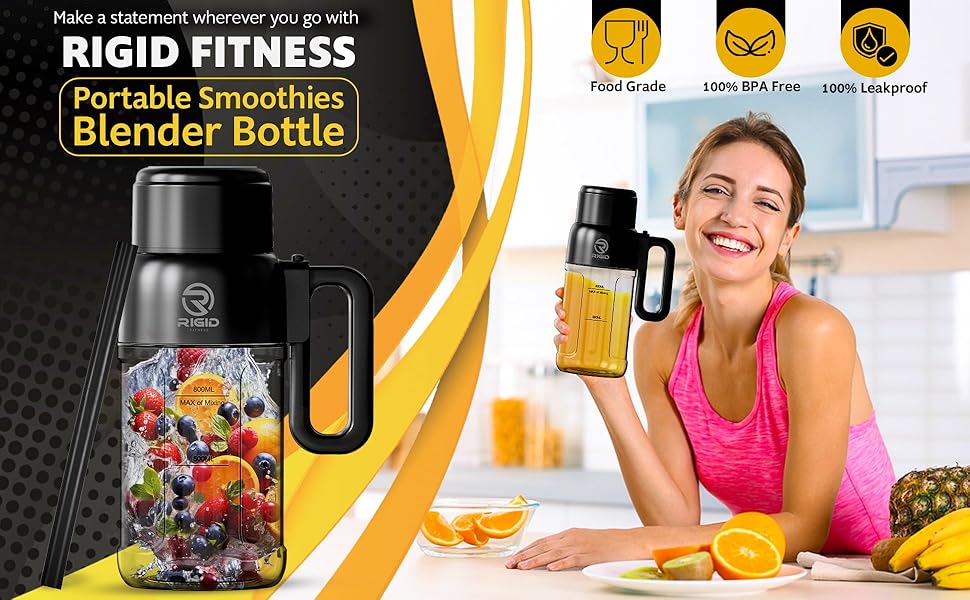 portable blender bottle 1000ml