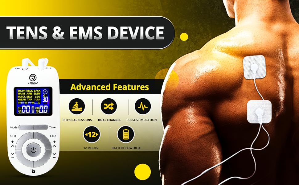 wireless EMS TENS muscle stimulator