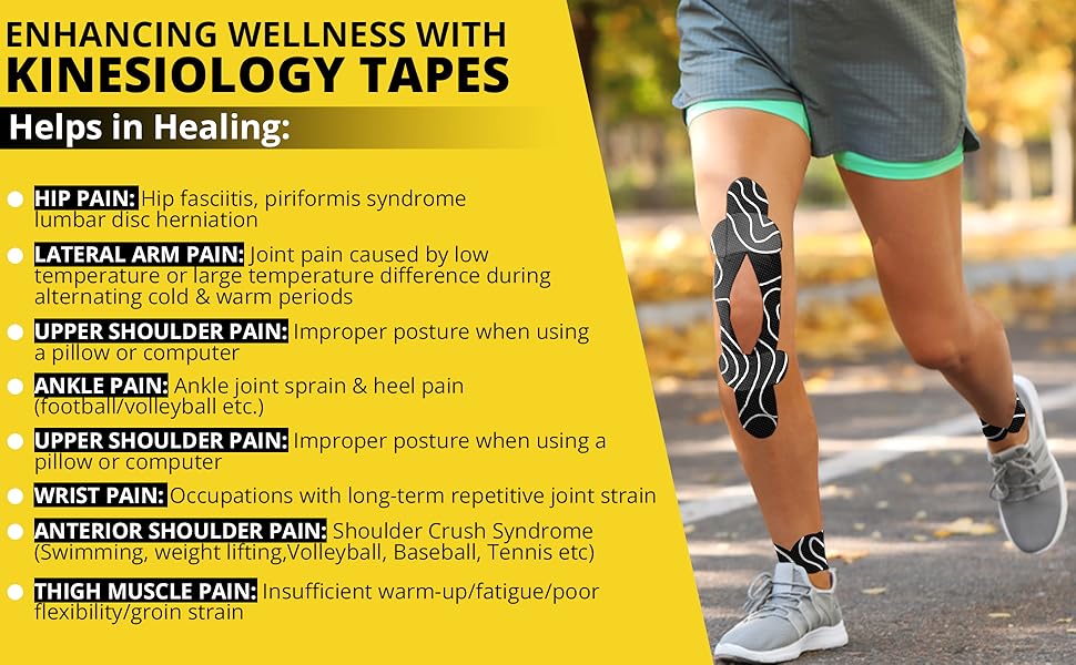 kinesiology tape 2-pack
