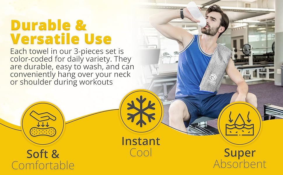 quick-dry microfiber gym towels