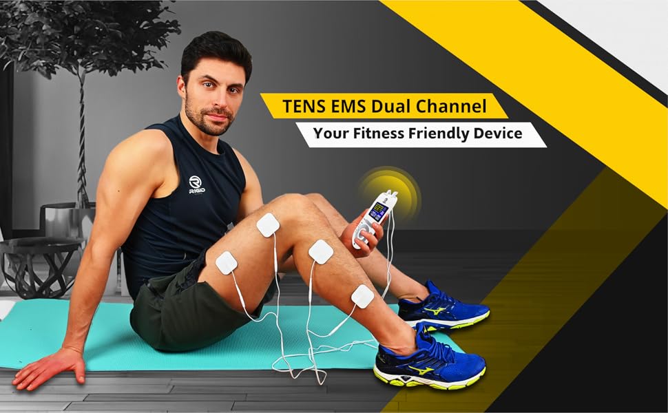 wireless EMS TENS muscle stimulator