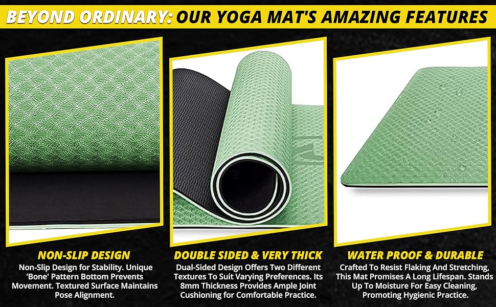 8mm yoga mat