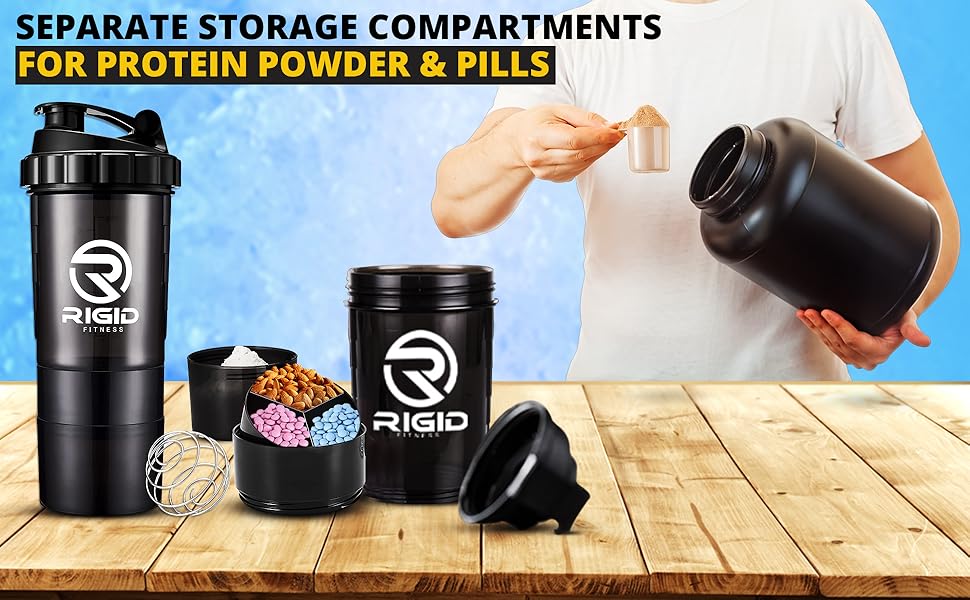 2-pack protein shaker