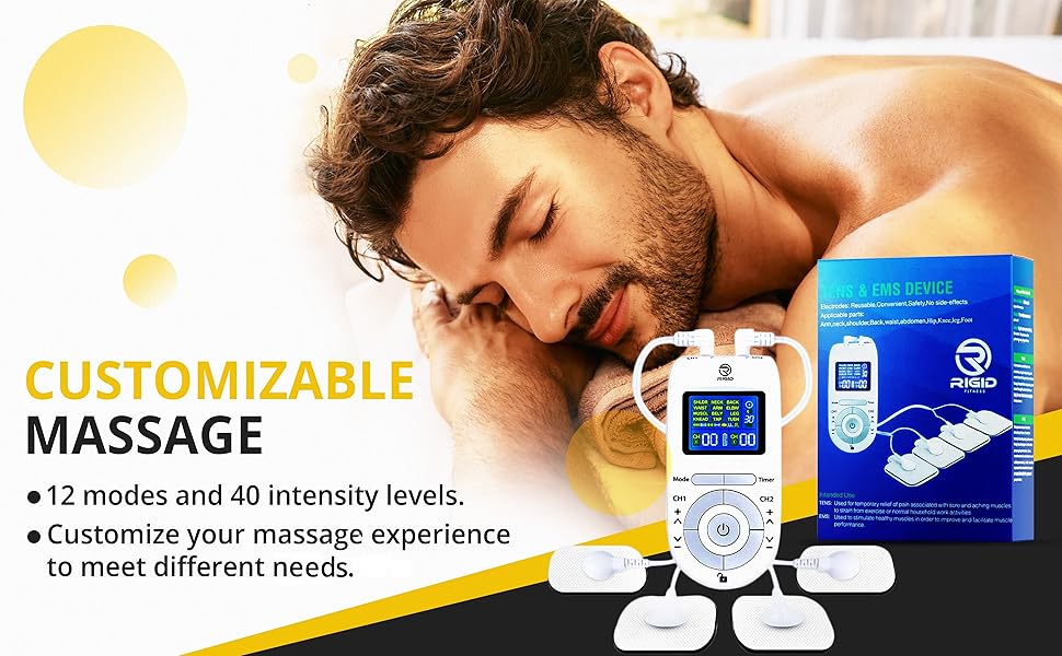 wireless EMS TENS muscle stimulator