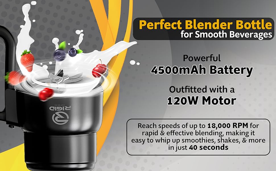 portable blender bottle 1000ml