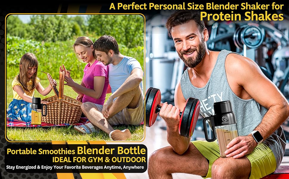 portable blender bottle 1000ml