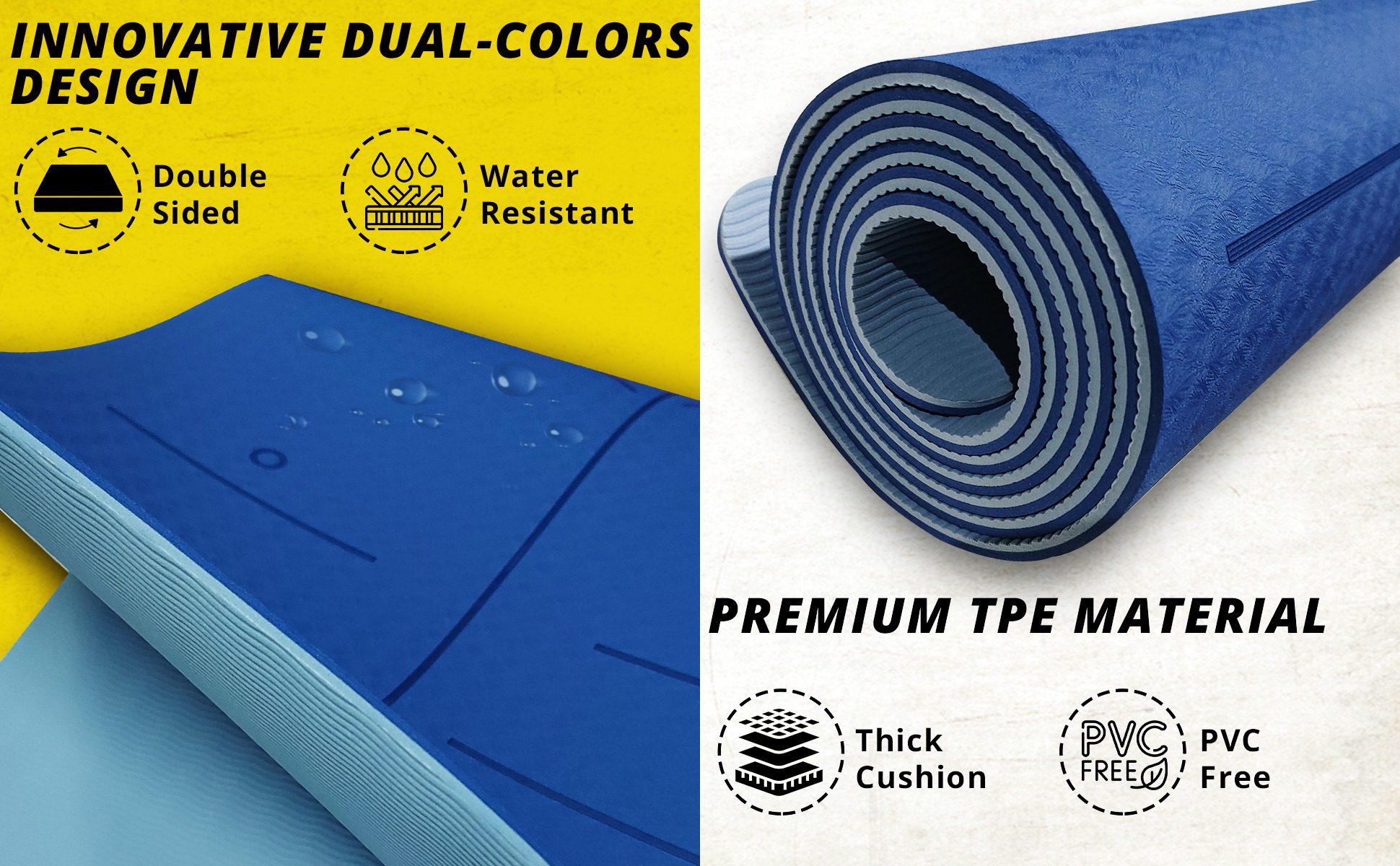6mm TPE yoga mat