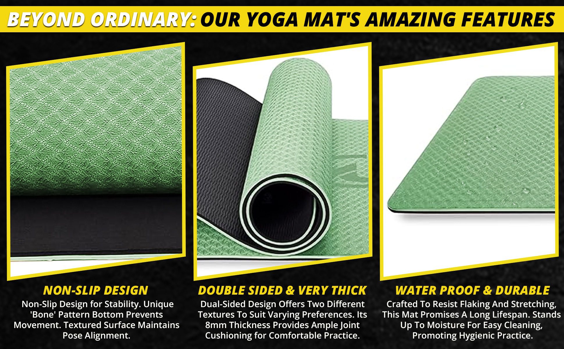 8mm yoga mat