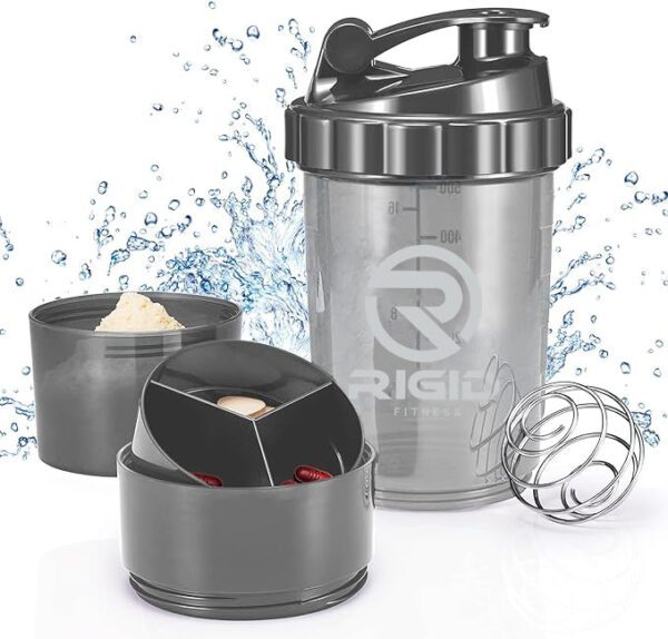 500ml protein shaker bottle