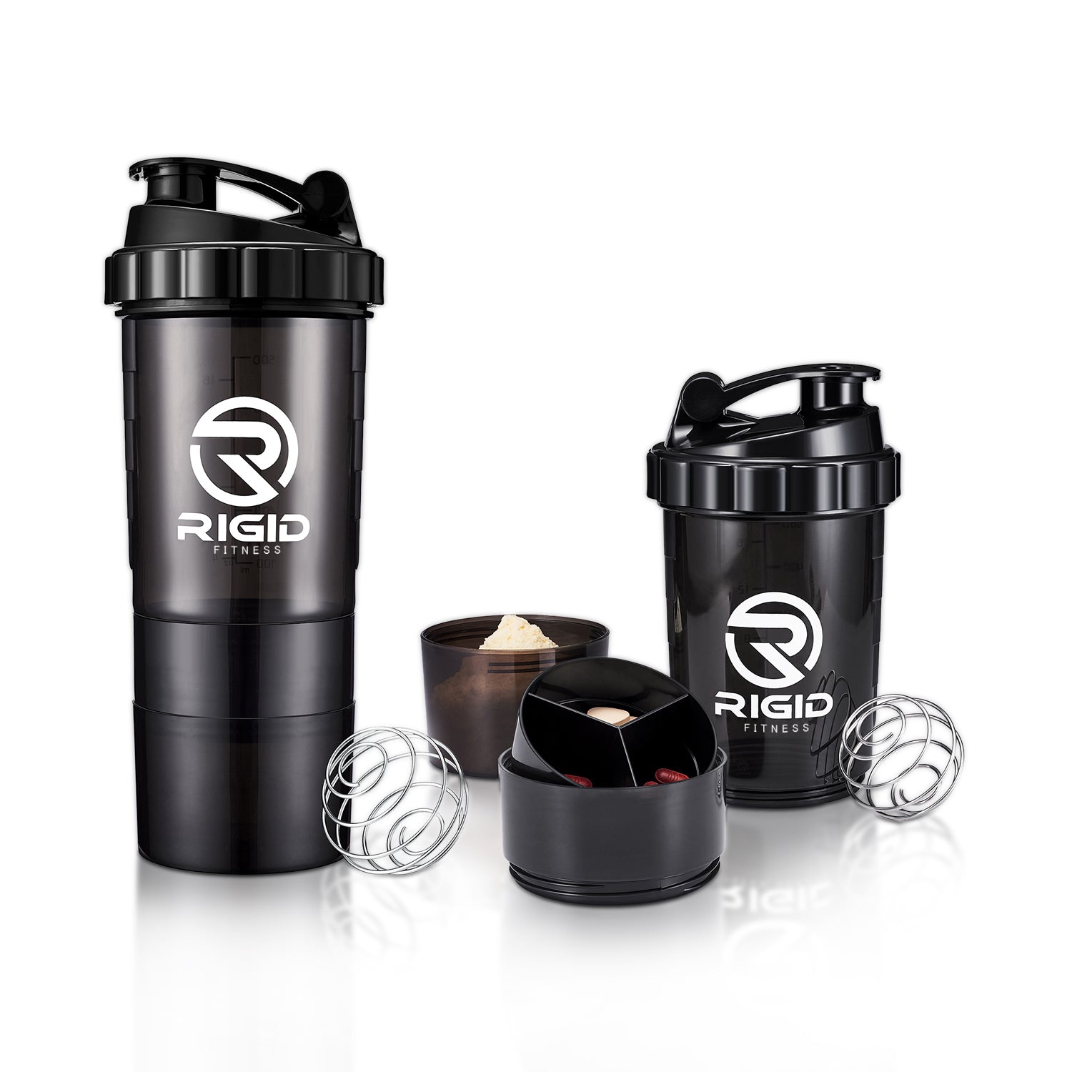 2-pack protein shaker