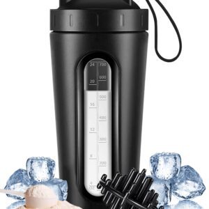 stainless steel protein shaker