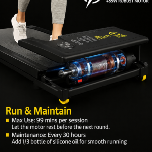 Treadmill with powerful motor specifications