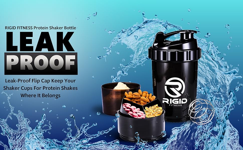 500ml protein shaker bottle