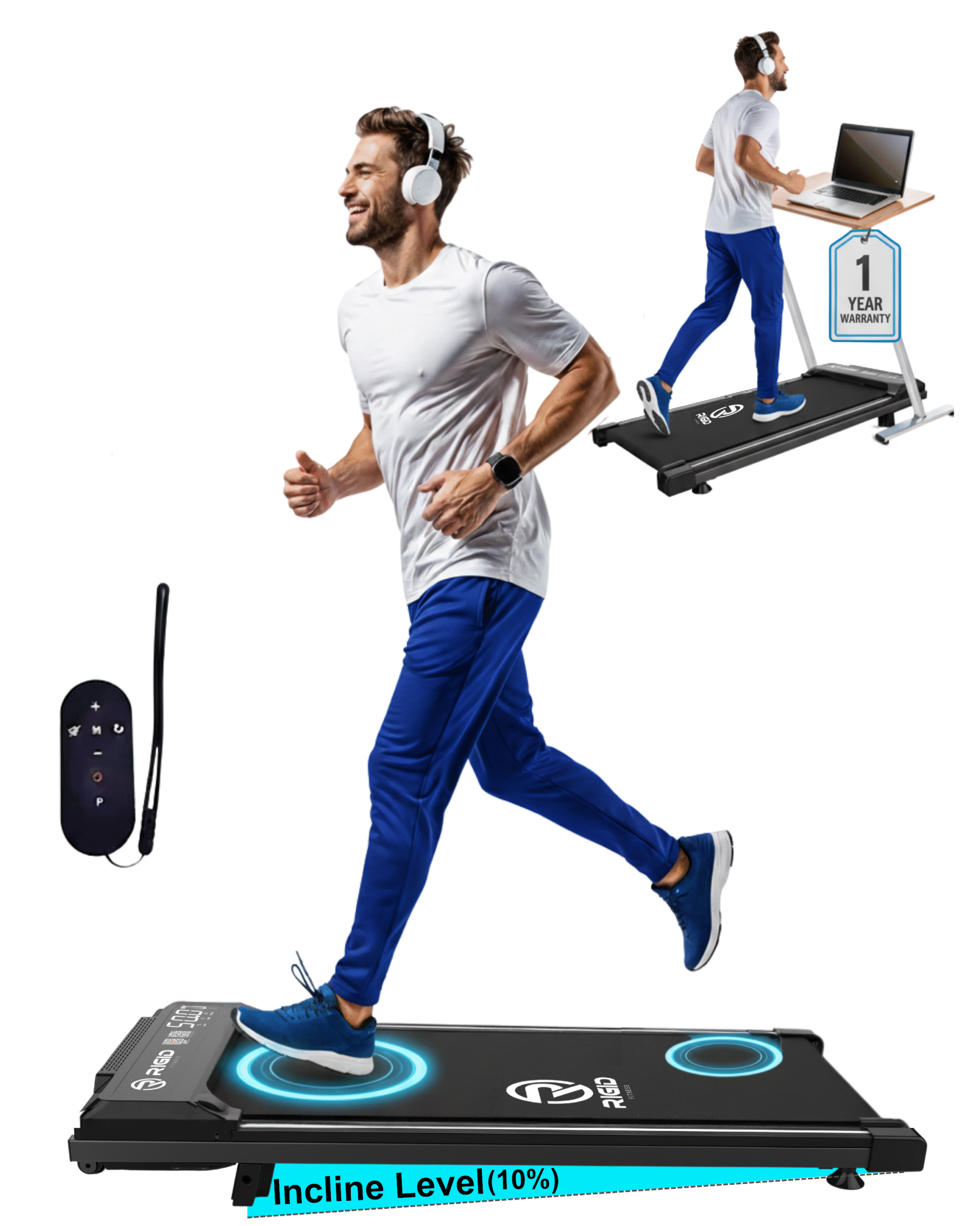 Inclined Mini Treadmill