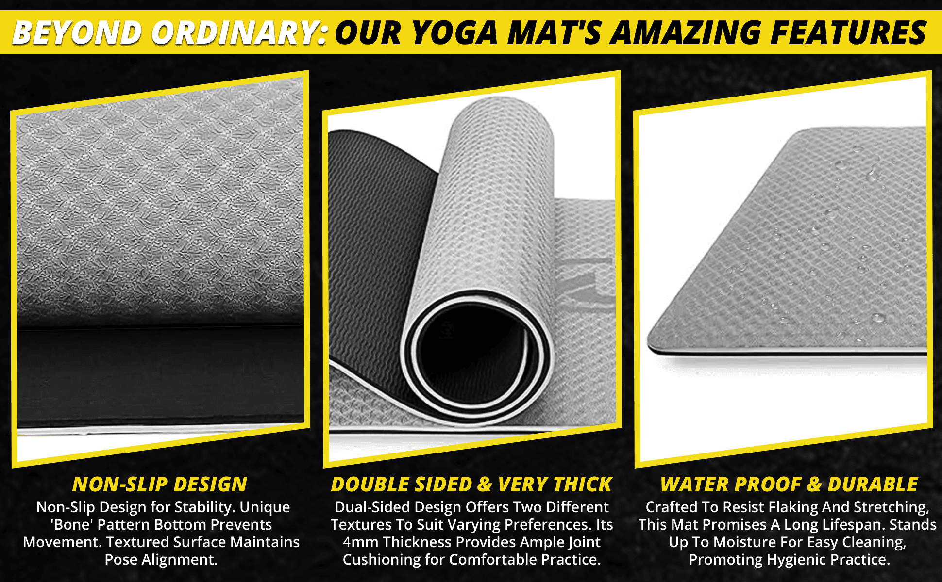 4mm TPE yoga mat