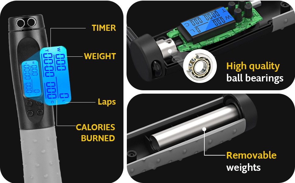 digital jump rope with counter