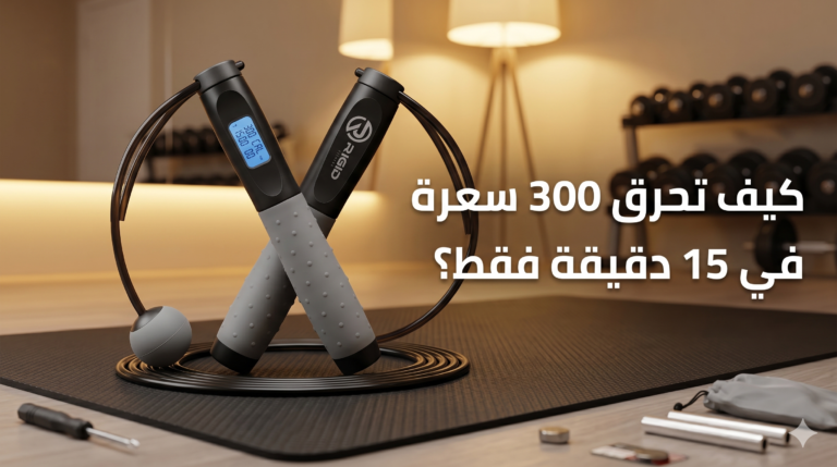 تمارين حبل القفز الرقمي من ريجيد فيتنس للمساعدة في فقدان الوزن وحرق 300 سعرة حرارية
