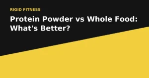 Protein powder vs whole food
