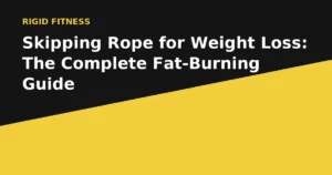 Skipping rope for weight loss