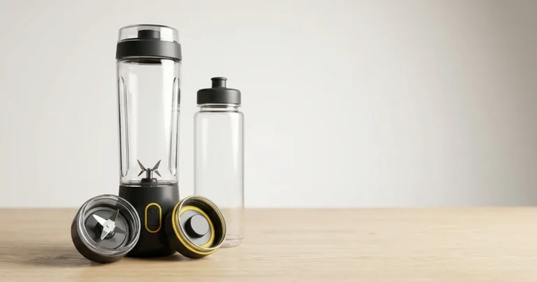 Dual protein shaker bottle