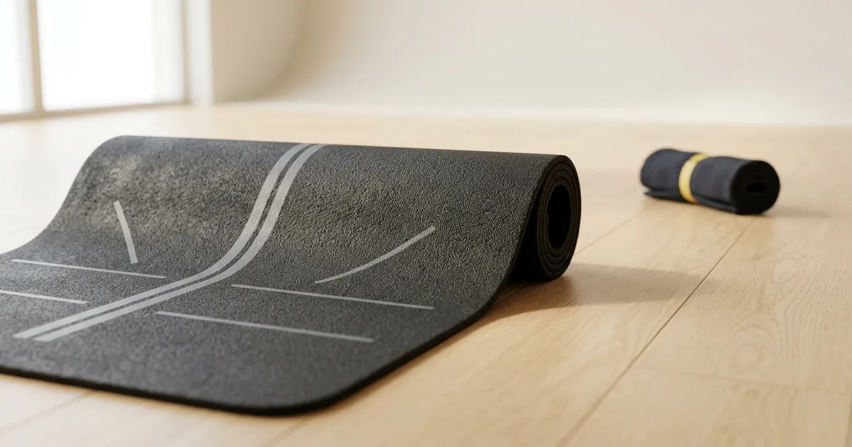Fitness mat for home workouts